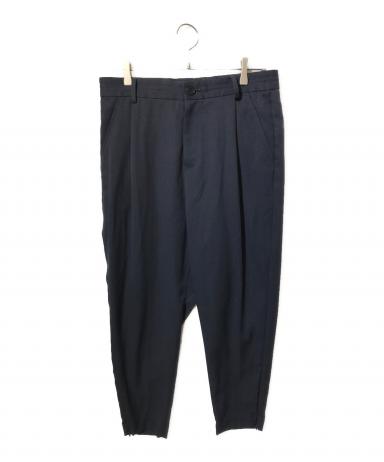 中古・古着通販】yoshio kubo (ヨシオクボ) サルエルパンツ ネイビー
