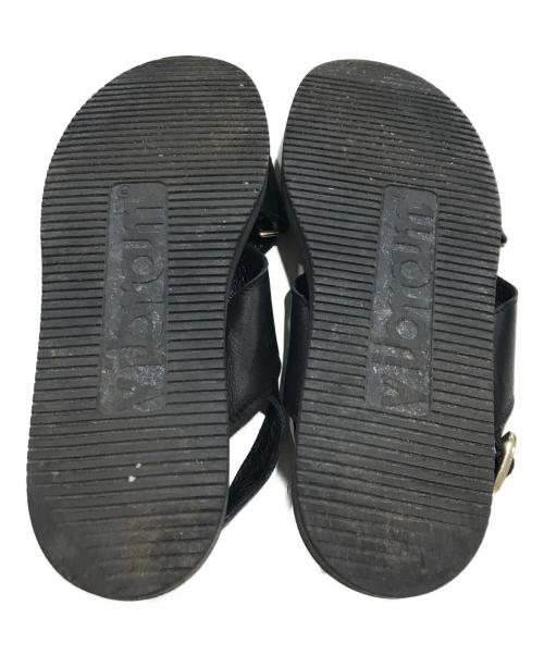 PADRONE（パドローネ）PADRONE (パドローネ) 別注BELT SANDAL ブラック サイズ:42の古着・服飾アイテム