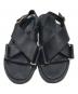 PADRONE (パドローネ) 別注BELT SANDAL ブラック サイズ:42：6000円
