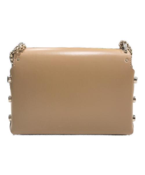 JIMMY CHOO（ジミーチュウ）JIMMY CHOO (ジミーチュウ) ロケット プティショルダーバッグ ブラウンの古着・服飾アイテム
