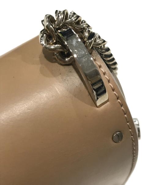JIMMY CHOO（ジミーチュウ）JIMMY CHOO (ジミーチュウ) ロケット プティショルダーバッグ ブラウンの古着・服飾アイテム