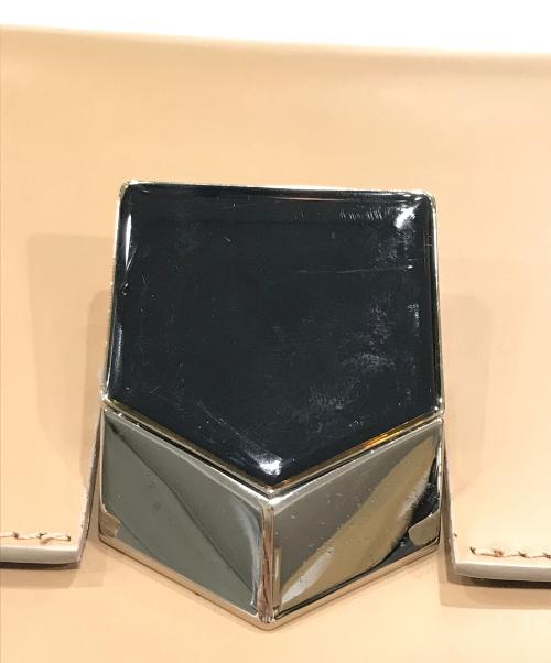 JIMMY CHOO（ジミーチュウ）JIMMY CHOO (ジミーチュウ) ロケット プティショルダーバッグ ブラウンの古着・服飾アイテム