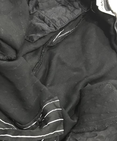 MM6 Maison Margiela（エムエムシックスメゾンマルジェラ）MM6 Maison Margiela (エムエムシックスメゾンマルジェラ) ストライプパンツ/レーヨンパンツ ブラック サイズ:160cmの古着・服飾アイテム