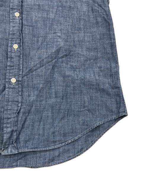 POLO RALPH LAUREN（ポロ・ラルフローレン）POLO RALPH LAUREN (ポロ・ラルフローレン) シャンブレーボタンダウンシャツ ブルー サイズ:Sの古着・服飾アイテム