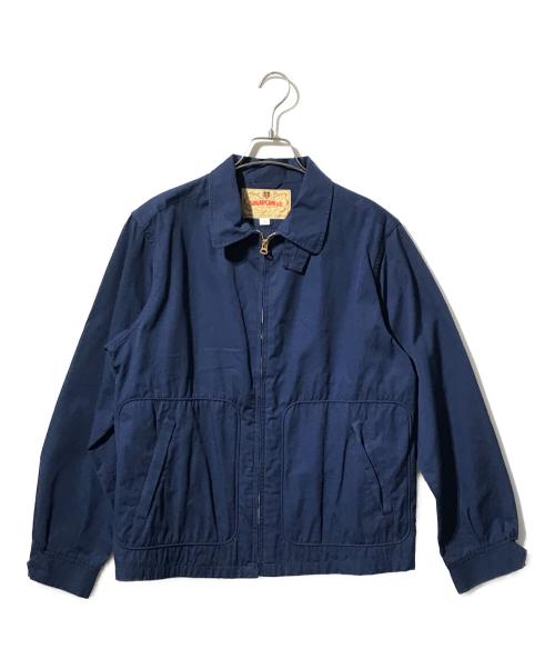 SUGAR CANE（シュガーケーン）SUGAR CANE (シュガーケーン) コットンウェザークロススポーツジャケット ネイビー サイズ:38の古着・服飾アイテム