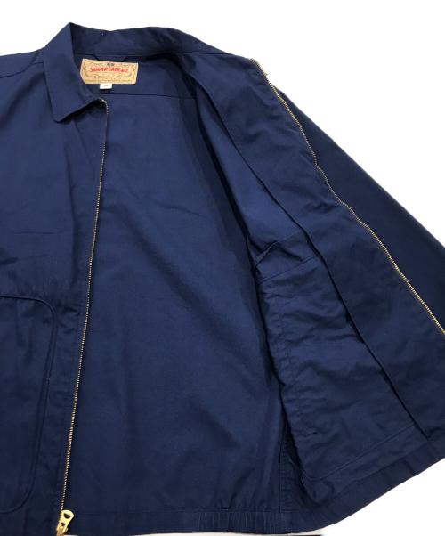 SUGAR CANE（シュガーケーン）SUGAR CANE (シュガーケーン) コットンウェザークロススポーツジャケット ネイビー サイズ:38の古着・服飾アイテム