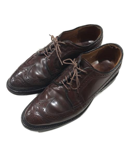 Allen Edmonds（アレン エドモンズ）Allen Edmonds (アレン エドモンズ) ウィングチップシューズ ブラウン サイズ:8の古着・服飾アイテム