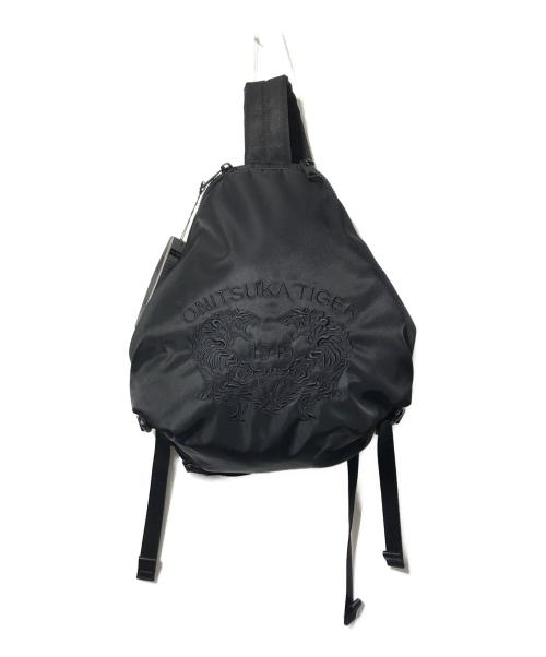 Onitsuka Tiger（オニツカタイガー）Onitsuka Tiger (オニツカタイガー) MINI BACK PACK ブラックの古着・服飾アイテム