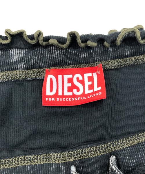 DIESEL（ディーゼル）DIESEL (ディーゼル) O-MENO ミディスカート グレー サイズ:XLの古着・服飾アイテム