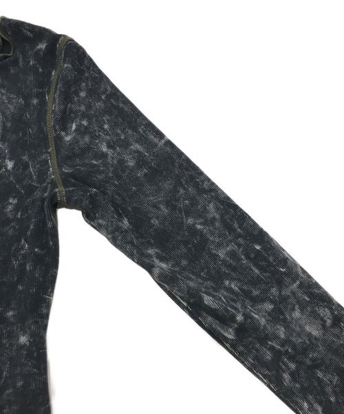 DIESEL（ディーゼル）DIESEL (ディーゼル) T-FLUX ロングスリーブカーディガン グレー サイズ:Ｓの古着・服飾アイテム