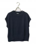 theory luxeセオリーリュクス）の古着「ノースリーブニット」｜ネイビー