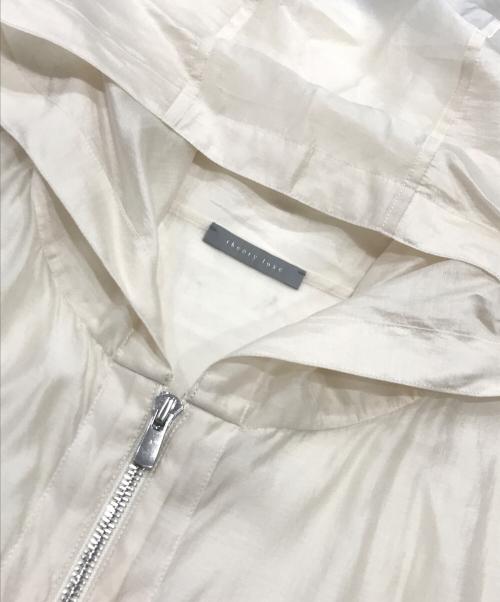 theory luxe（セオリーリュクス）theory luxe (セオリーリュクス) シアーフーデッドブルゾン ベージュ サイズ:38の古着・服飾アイテム