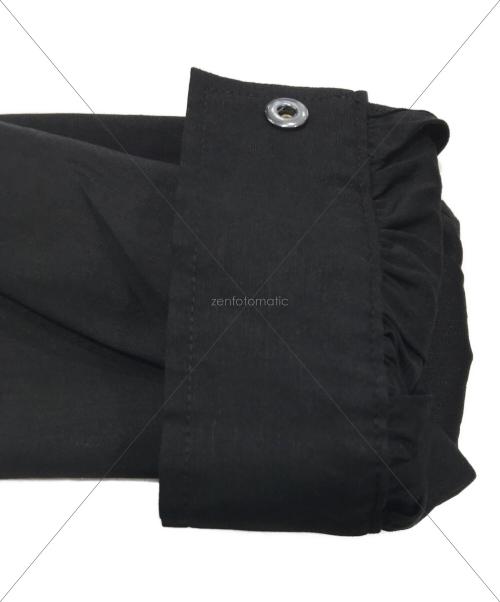theory luxe（セオリーリュクス）theory luxe (セオリーリュクス) リネンブレンドブルゾン/CRISP LINEN KATIA ブラック サイズ:38の古着・服飾アイテム