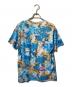 COMME des GARCONS SHIRT (コムデギャルソンシャツ) コットンジャージーフーツラプリントTシャツ/クルーネック半袖Tシャツ マルチカラー サイズ:L：10000円