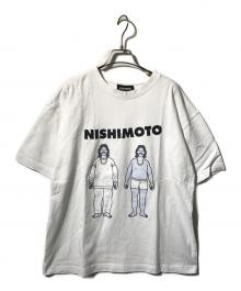 NISHIMOTO IS THE MOUTH（ニシモトイズザマウス）の古着「FACE Collaboration S/S Tee」｜ホワイト