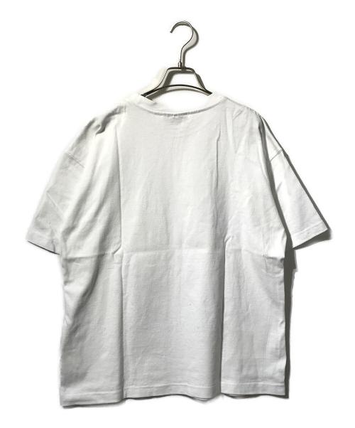 NISHIMOTO IS THE MOUTH（ニシモトイズザマウス）NISHIMOTO IS THE MOUTH (ニシモトイズザマウス) FACE Collaboration S/S Tee ホワイト サイズ:Ｍの古着・服飾アイテム