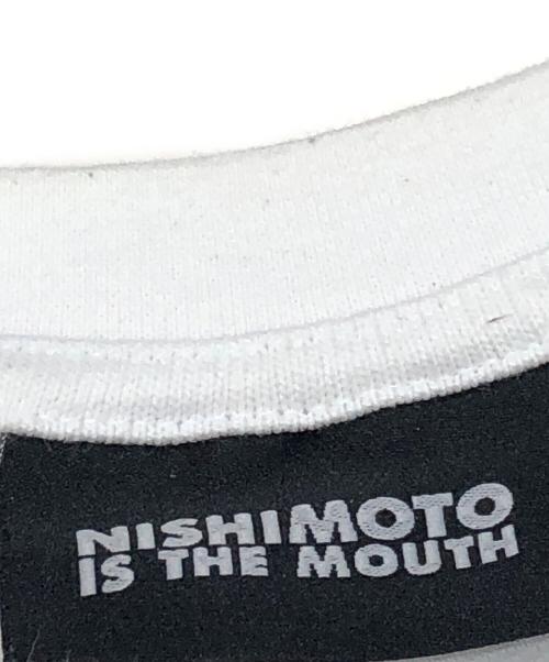 NISHIMOTO IS THE MOUTH（ニシモトイズザマウス）NISHIMOTO IS THE MOUTH (ニシモトイズザマウス) FACE Collaboration S/S Tee ホワイト サイズ:Ｍの古着・服飾アイテム