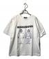 NISHIMOTO IS THE MOUTH（ニシモトイズザマウス）の古着「FACE Collaboration S/S Tee」｜ホワイト