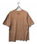 HUMAN MADE (ヒューマンメイド) ハートプリントTシャツ/クルーネック半袖Ｔシャツ オレンジ サイズ:L：6000円