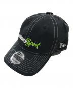 stussy×New Eraステューシー×ニューエラ）の古着「コラボキャップ」｜ブラック