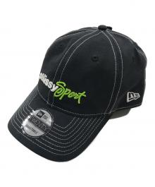 stussy×New Era（ステューシー×ニューエラ）の古着「コラボキャップ」｜ブラック