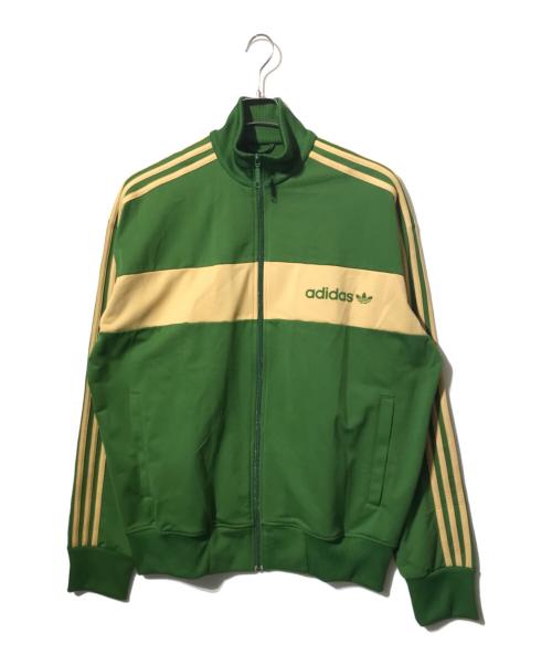 adidas（アディダス）adidas (アディダス) トラックジャケット グリーン サイズ:4XOの古着・服飾アイテム