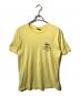 stussy（ステューシー）の古着「ワールドツアープリントTシャツ」｜イエロー