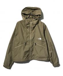 THE NORTH FACE（ザ ノース フェイス）の古着「ショートコンパクトジャケット/ナイロンジャケット」｜ブラウン