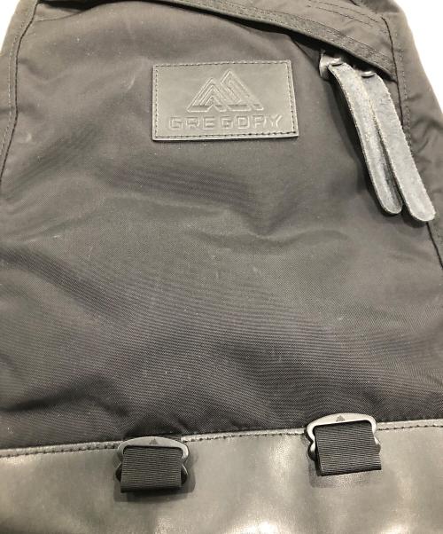 GREGORY（グレゴリー）GREGORY (グレゴリー) JOURNAL STANDARD (ジャーナルスタンダード) レザーコンビデイパック ブラックの古着・服飾アイテム