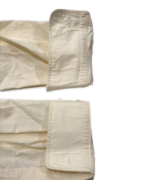 CELINE HOMME（セリーヌオム）CELINE HOMME (セリーヌオム) ロゴ刺繍チェックシャツ イエロー サイズ:記載なしの古着・服飾アイテム