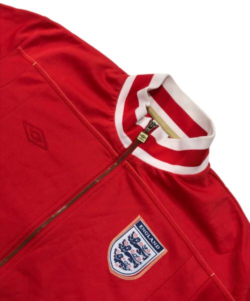 UMBRO（アンブロ）UMBRO (アンブロ) トラックジャケット/イングランド代表ジャケット レッド サイズ:ＸＬの古着・服飾アイテム