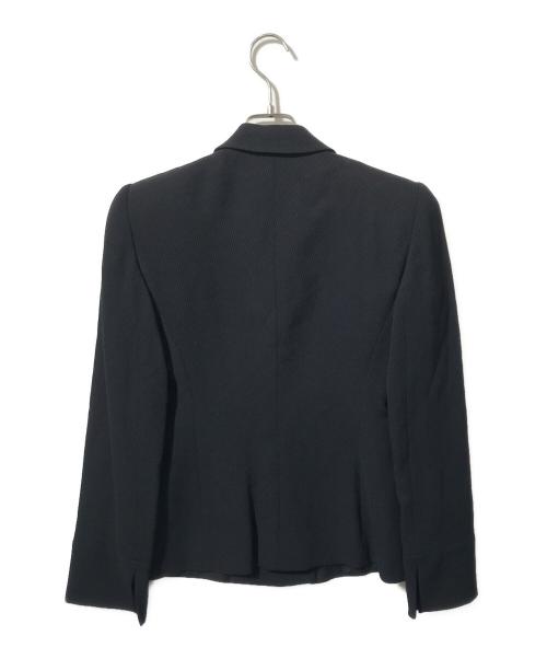 EMPORIO ARMANI（エンポリオ アルマーニ）EMPORIO ARMANI (エンポリオ アルマーニ) オールド ダブル パンツ セットアップスーツ ブラック サイズ:40の古着・服飾アイテム