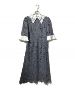 中古・古着通販】LeJa (レジャ) パールビジュープリーツフレアスリーブ