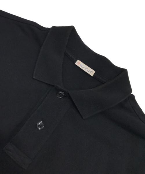 MONCLER（モンクレール）MONCLER (モンクレール) FRAGMENT (フラッグメント) コラボポロシャツ ブラック サイズ:XSの古着・服飾アイテム