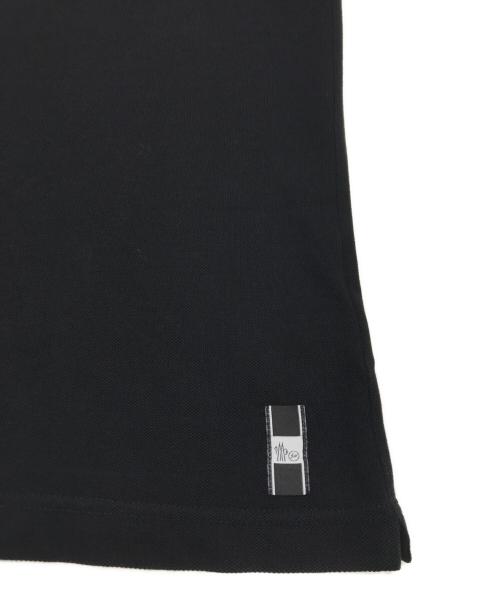 MONCLER（モンクレール）MONCLER (モンクレール) FRAGMENT (フラッグメント) コラボポロシャツ ブラック サイズ:XSの古着・服飾アイテム