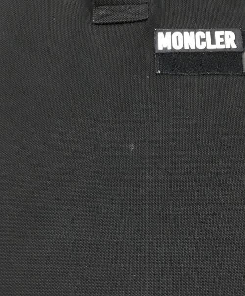 MONCLER（モンクレール）MONCLER (モンクレール) FRAGMENT (フラッグメント) コラボポロシャツ ブラック サイズ:XSの古着・服飾アイテム