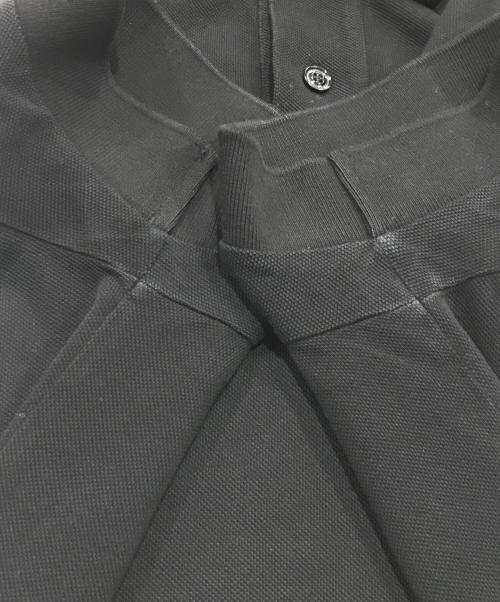 MONCLER（モンクレール）MONCLER (モンクレール) FRAGMENT (フラッグメント) コラボポロシャツ ブラック サイズ:XSの古着・服飾アイテム