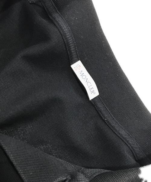 MONCLER（モンクレール）MONCLER (モンクレール) FRAGMENT (フラッグメント) コラボポロシャツ ブラック サイズ:XSの古着・服飾アイテム
