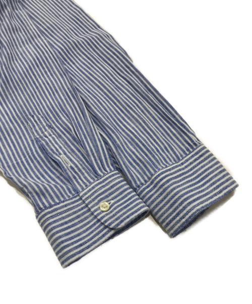 POLO RALPH LAUREN（ポロ・ラルフローレン）POLO RALPH LAUREN (ポロ・ラルフローレン) リネン混オックスフォードシャツ/長袖シャツ ブルー サイズ:Lの古着・服飾アイテム