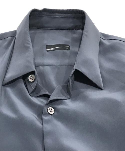 LAD MUSICIAN（ラッドミュージシャン）LAD MUSICIAN (ラッドミュージシャン) DECHINE BIG SHIRT グレー サイズ:42 未使用品の古着・服飾アイテム