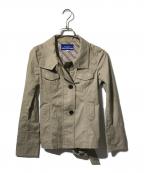 BURBERRY BLUE LABELバーバリー ブルー レーベル）の古着「裏ノヴァチェックジャケット」｜ベージュ