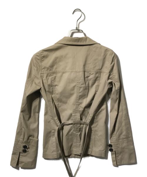 BURBERRY BLUE LABEL（バーバリー ブルー レーベル）BURBERRY BLUE LABEL (バーバリー ブルー レーベル) 裏ノヴァチェックジャケット ベージュ サイズ:38の古着・服飾アイテム
