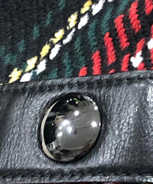 BURBERRY BLUE LABEL（バーバリー ブルー レーベル）BURBERRY BLUE LABEL (バーバリー ブルー レーベル) タータンチェックウール2WAYバッグ レッド×ブラックの古着・服飾アイテム