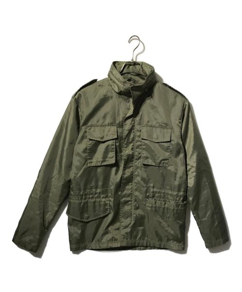 COMME des GARCONS SHIRT（コムデギャルソンシャツ）COMME des GARCONS SHIRT (コムデギャルソンシャツ) ナイロンミリタリージャケット カーキ サイズ:Ｓの古着・服飾アイテム