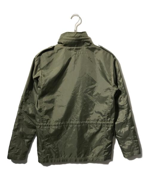 COMME des GARCONS SHIRT（コムデギャルソンシャツ）COMME des GARCONS SHIRT (コムデギャルソンシャツ) ナイロンミリタリージャケット カーキ サイズ:Ｓの古着・服飾アイテム