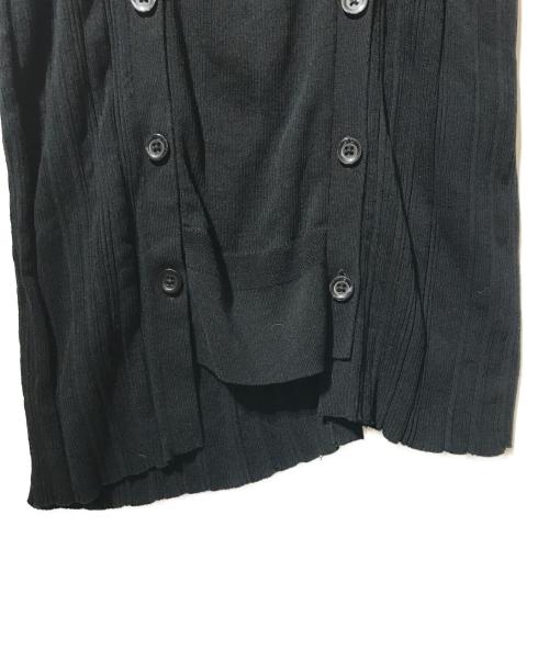 DIESEL（ディーゼル）DIESEL (ディーゼル) 長袖リブニットワンピース ブラック サイズ:XSの古着・服飾アイテム