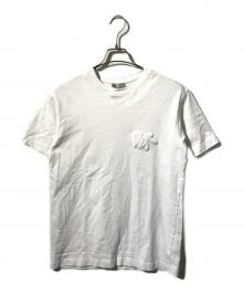 DIOR HOMME×Shawn Stussy（ディオール オム×ショーン・ステューシー）の古着「コラボロゴTシャツ」｜ホワイト
