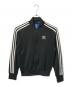 adidas（アディダス）の古着「トラックジャケット」｜ブラック