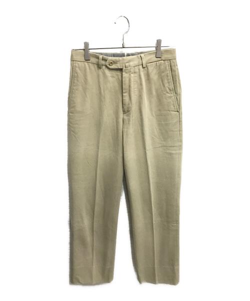 INCOTEX（インコテックス）INCOTEX (インコテックス) BEAMS F (ビームスエフ) センタープレスパンツ ベージュ サイズ:SIZE 42の古着・服飾アイテム