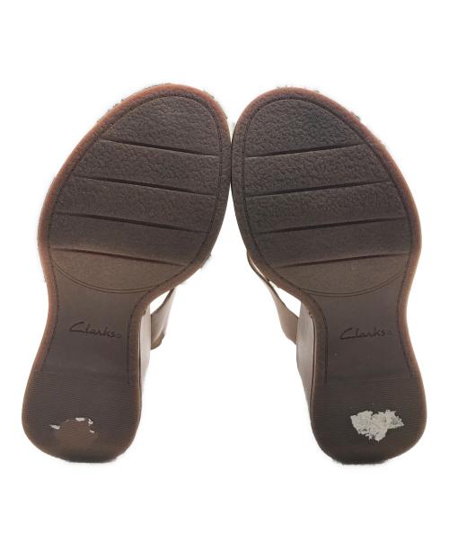 CLARKS（クラークス）CLARKS (クラークス) マノンコーブ ブラウン サイズ:UK3 1/2/US6/EU36の古着・服飾アイテム